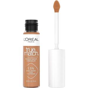 imageLOral Paris True Match Radiant Serum Concealer Brightening Under Eye Concealer Make Up with 15 Hyaluronic Acid and Caffeine N9 033 OzN8