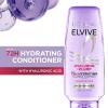 imageLOral Paris Elvive Hyaluron Plump Hydrating Conditioner for Dehydrated Dry Hair Infused with Hyaluronic Acid Care Complex ParabenFree 126 Fl OzFresh Fragrance  Indulge in a blend of bright berries  cherry blossom  sweet vanilla  and sandalwood