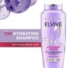 imageLOral Paris Elvive Hyaluron Plump Hydrating Shampoo for Dehydrated Dry Hair Infused with Hyaluronic Acid Care Complex ParabenFree 126 Fl OzFresh Fragrance  Indulge in a blend of bright berries  cherry blossom  sweet vanilla  and sandalwood