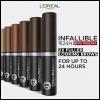 imageLOral Paris Infallible Volumizing 24H Wear Brow Mascara Long Lasting Eyebrow Makeup for 2X Fuller Eyebrows 6R Auburn 013 Fl OzLight Blonde