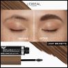 imageLOral Paris Infallible Volumizing 24H Wear Brow Mascara Long Lasting Eyebrow Makeup for 2X Fuller Eyebrows 6R Auburn 013 Fl OzLight Brunette
