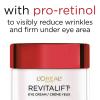 imageLOreal Paris Skincare Revitalift AntiWrinkle and Firming Eye Cream with Pro Retinol Treatment to Reduce Dark Circles Fragrance Free 05 oz05 Ounce Pack of 1