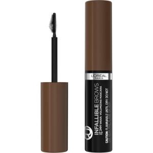imageLOral Paris Infallible Volumizing 24H Wear Brow Mascara Long Lasting Eyebrow Makeup for 2X Fuller Eyebrows 6R Auburn 013 Fl OzBrunette