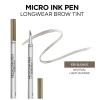 imageLOral Paris Micro Ink Pen by Brow Stylist Longwear Brow Tint HairLike Effect Up to 48HR Wear Precision Comb Tip Blonde 0033 fl ozBlonde