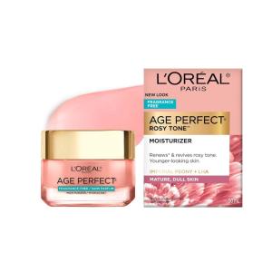 imageLOral Paris Age Perfect Rosy Tone AntiAging Face Moisturizer Renew ampamp Revive Healthy Tone Fragrance Free 17 oz