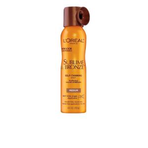 imageLOreal Paris Sublime Bronze Self Tanning Mist Medium to Natural Spray Tan 46 ozMedium Natural Tan