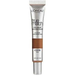 imageLOral Paris True Match Eye Cream in a Concealer 05 hyaluronic acid Fair N12 04 fl ozDeep C910