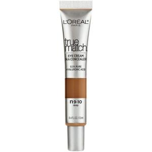 imageLOral Paris True Match Eye Cream in a Concealer 05 hyaluronic acid Fair N12 04 fl ozDeep N910