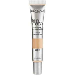 imageLOral Paris True Match Eye Cream in a Concealer 05 hyaluronic acid Fair N12 04 fl ozFair N12