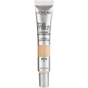 imageLOral Paris True Match Eye Cream in a Concealer 05 hyaluronic acid Fair N12 04 fl ozFair W12