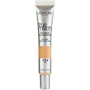 imageLOral Paris True Match Eye Cream in a Concealer 05 hyaluronic acid Fair N12 04 fl ozLight C34