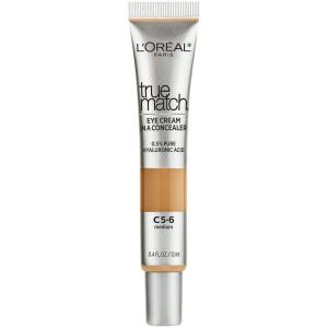 imageLOral Paris True Match Eye Cream in a Concealer 05 hyaluronic acid Medium C56 04 fl oz