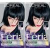 imageLOreal Paris Feria MultiFaceted Shimmering Permanent Hair Color 21 Starry Night Hair Dye Kit Pack of 221 Starry Night Bright Black