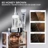 imageLOreal Paris Feria MultiFaceted Shimmering Permanent Hair Color 21 Starry Night Hair Dye Kit Pack of 265 Honey Brown Richest Caramel Brown