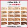 imageLOreal Paris Makeup Infallible Fresh Wear Foundation in a Powder Up to 24H Wear Waterproof Golden Beige 031 oz