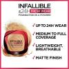 imageLOreal Paris Makeup Infallible Fresh Wear Foundation in a Powder Up to 24H Wear Waterproof Golden Beige 031 oz