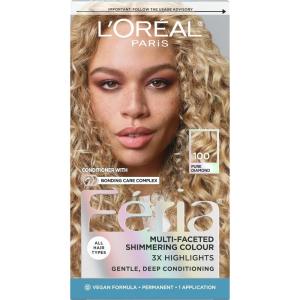 imageLOreal Paris Feria MultiFaceted Shimmering Permanent Hair Color 21 Starry Night Hair Dye Kit Pack of 2100 Pure Diamond