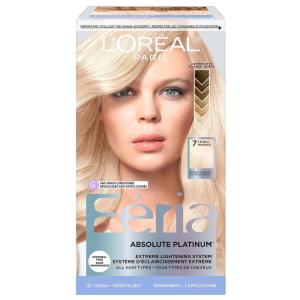 imageLOreal Paris Feria MultiFaceted Shimmering Permanent Hair Color 21 Starry Night Hair Dye Kit Pack of 2Extreme Platinum