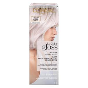 imageLOreal Paris Le Color Gloss One Step InShower Toning Hair Gloss Neutralizes Brass Conditions ampamp Boosts Shine Smoky Bronde 4 OuncePlatinum Pearl