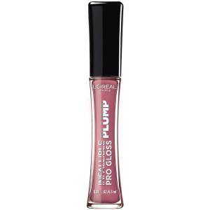 imageLOreal Paris Infallible Pro Gloss Plump Lip Gloss with Hyaluronic Acid Long Lasting Plumping Shine Lips Look Instantly Fuller and More Plump Ruby Sheen 021 fl ozMauve Glow