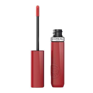 imageLOreal Paris Infallible Lacque Resistance Liquid Lipstick 16HR Long Lasting Lip Makeup with LacquerLike Shine and Zero Transfer 601 Worth ItDrink In Rose