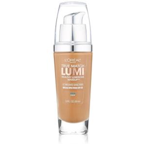 imageLOreal Paris True Match Lumi Healthy Luminous Makeup W4 Natural Beige 1 fl ozC6 Soft Sable