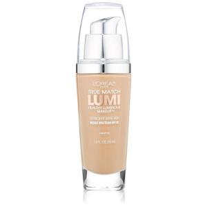 imageLOreal Paris True Match Lumi Healthy Luminous Makeup W4 Natural Beige 1 fl ozN4 Buff Beige