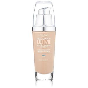 imageLOreal Paris True Match Lumi Healthy Luminous Makeup W4 Natural Beige 1 fl ozPeach
