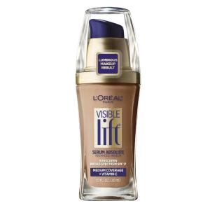imageLOreal Paris Visible Lift Serum Absolute Foundation Sun Beige 1 OunceClassic Tan