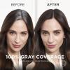 imageLOreal Paris Excellence Creme Permanent Hair Color 4 Dark Brown 100 percent Gray Coverage Hair Dye ampamp LOreal Paris Magic Root Cover Up Gray Concealer Spray Dark Brown 2 oz Pack of 2Natural Dark Brown