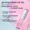 imageLOreal Paris Plump Ambition pH Hyaluron Lip Oil Color Shifting Lip Tint with 24HR Hydration Volumizing Shine and Lasting Color 050 pH LilacPh Berry Noir