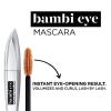 imageLOreal Paris Makeup Bambi Eye Mascara Lasting Volume Length ampamp Lift Doeeye Definition No Clumping Washable Blackest Black 021 Fl OzWashable Black
