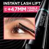 imageLOreal Paris Telescopic Lift Mascara Lengthening and Volumizing Eye Makeup Lash Lift with Up to 36HR Wear Waterproof Black 033 Fl Oz