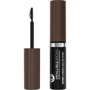 imageLOreal Paris Infallible Volumizing 24H Wear Brow Mascara Long Lasting Eyebrow Makeup for 2X Fuller Eyebrows 40 Dark Brunette 013 Fl Oz