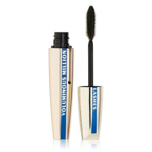 imageLOreal Paris Makeup Voluminous Million Lashes Mascara Volumizing Collagen Infused Eye Makeup Amplifying Mascara Brush Waterproof Blackest Black 032 Fl Oz 1 Count
