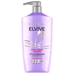 imageLOreal Paris Elvive Hyaluron Plump Hydrating Shampoo for Dehydrated Dry Hair Infused with Hyaluronic Acid Care Complex ParabenFree 265 Fl Oz