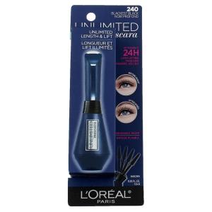 imageLOreal Paris Makeup Unlimited Lash Lifting and Lengthening Waterproof Mascara Blackest Black