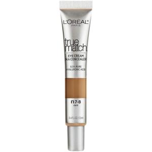 imageLOreal Paris True Match Eye Cream in a Concealer 05 hyaluronic acid Fair C12 04 fl ozDark N78