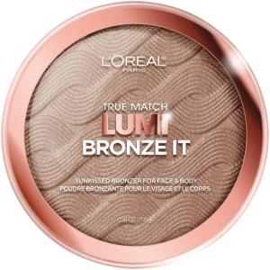 imageLOreal Paris Cosmetics True Match Lumi Bronze It Bronzer For Face And Body Deep 041 Fluid Ounce