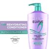 imageLOreal Paris Elvive Hyaluron  Pure 72H Rehydrating Conditioner for Oily Hair Hair Conditioner with Salicylic and Hyaluronic Acid 28 Fl Oz