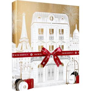 imageLOreal Paris 24 Day Beauty Advent Calendar 2025 Holiday Gift Set Includes DeluxeSized and Miniature Makeup Skincare and Haircare Products