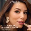 imageLOreal Paris Colour Riche Blurred Matte Lipstick for Moisturized Lips Lip Makeup with Argan Oil and Vitamin E Worth It601 WORTH IT