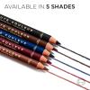 imageLOreal Paris Haute Couleur Kohl Eyeliner Pencil Intense Eye Liner Color with Smooth GelLike Formula Up To 12HR Eye Makeup Wear 160 Bronze Chiffon150 BURGUNDY CASHMERE