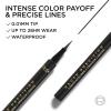 imageLOreal Paris Haute Precision Waterproof Liquid Eyeliner SmudgeProof Eye Liner with MicroTip for up to 28HR Eye Makeup Wear 020 Brown Leather010 BLACK SILK