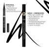 imageLOreal Paris Haute Precision Waterproof Liquid Eyeliner SmudgeProof Eye Liner with MicroTip for up to 28HR Eye Makeup Wear 020 Brown Leather010 BLACK SILK