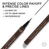 imageLOreal Paris Haute Precision Waterproof Liquid Eyeliner SmudgeProof Eye Liner with MicroTip for up to 28HR Eye Makeup Wear 020 Brown Leather020 BROWN LEATHER