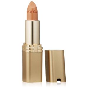 imageLOreal Paris Colour Riche Original Creamy Hydrating Satin Lipstick with Argan Oil and Vitamin E Everbloom  1 CountGolden Splendor