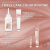 image:imageLOreal Paris Excellence Universal Nudes Permanent Hair Color Ammonia Free Hair Dye for Gray Hair Coverage 6N Natural Light Brown 1 Kit Pack of 24N Natural Dark Brown