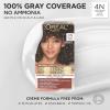 image:imageLOreal Paris Excellence Universal Nudes Permanent Hair Color Ammonia Free Hair Dye for Gray Hair Coverage 6N Natural Light Brown 1 Kit Pack of 24N Natural Dark Brown