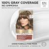 image:imageLOreal Paris Excellence Universal Nudes Permanent Hair Color Ammonia Free Hair Dye for Gray Hair Coverage 6N Natural Light Brown 1 Kit Pack of 26N Natural Light Brown